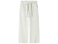 Name It light grey melange wide pants